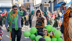 Der Rosenmontagsumzug 2025 in Burbach (Foto: SR/Pasquale D'Angiolillo)