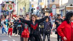 Der Rosenmontagsumzug 2025 in Burbach (Foto: SR/Pasquale D'Angiolillo)
