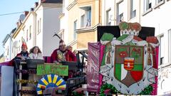 Der Rosenmontagsumzug 2025 in Burbach (Foto: SR/Pasquale D'Angiolillo)