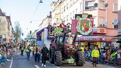 Der Rosenmontagsumzug 2025 in Burbach (Foto: SR/Pasquale D'Angiolillo)