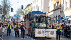 Der Rosenmontagsumzug 2025 in Burbach (Foto: SR/Pasquale D'Angiolillo)