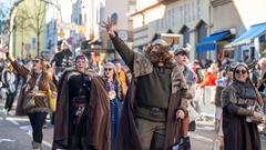 Der Rosenmontagsumzug 2025 in Burbach (Foto: SR/Pasquale D'Angiolillo)