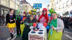 Der Rosenmontagsumzug 2025 in Burbach (Foto: SR/Pasquale D'Angiolillo)