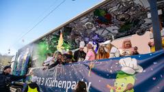 Der Rosenmontagsumzug 2025 in Burbach (Foto: SR/Pasquale D'Angiolillo)