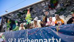 Der Rosenmontagsumzug 2025 in Burbach (Foto: SR/Pasquale D'Angiolillo)