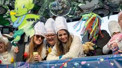 Der Rosenmontagsumzug 2025 in Burbach (Foto: SR/Pasquale D'Angiolillo)