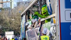 Der Rosenmontagsumzug 2025 in Burbach (Foto: SR/Pasquale D'Angiolillo)