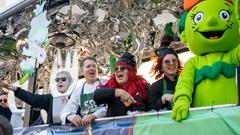 Der Rosenmontagsumzug 2025 in Burbach (Foto: SR/Pasquale D'Angiolillo)