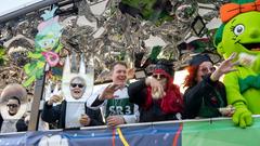 Der Rosenmontagsumzug 2025 in Burbach (Foto: SR/Pasquale D'Angiolillo)