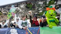 Der Rosenmontagsumzug 2025 in Burbach (Foto: SR/Pasquale D'Angiolillo)
