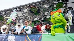 Der Rosenmontagsumzug 2025 in Burbach (Foto: SR/Pasquale D'Angiolillo)