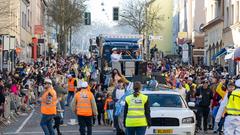 Der Rosenmontagsumzug 2025 in Burbach (Foto: SR/Pasquale D'Angiolillo)