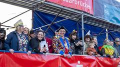Der Rosenmontagsumzug 2025 in Burbach (Foto: SR/Pasquale D'Angiolillo)