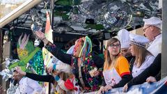 Der Rosenmontagsumzug 2025 in Burbach (Foto: SR/Pasquale D'Angiolillo)