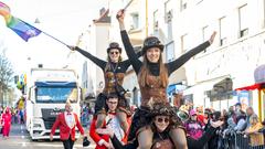 Der Rosenmontagsumzug 2025 in Burbach (Foto: SR/Pasquale D'Angiolillo)