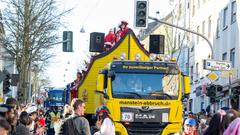 Der Rosenmontagsumzug 2025 in Burbach (Foto: SR/Pasquale D'Angiolillo)