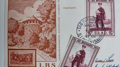 Saar-Briefmarke (Foto: SR/Katja Preißner)