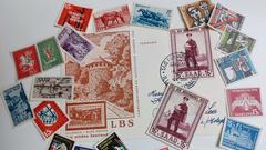 Saarländische Briefmarken (Foto: SR/Katja Preißner)