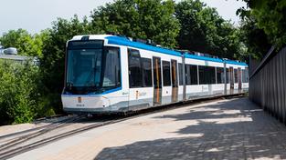 Die neue Saarbahn (Foto: Stadler)
