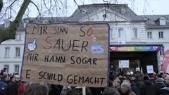 Saarländisches Statement gegen Rechtsextremismus (Foto: Sebastian Knöbber / SR)