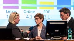 Das SR 3 Wahlstudio zur Landtagswahl 2017 (Foto: Dirk Guldner)