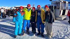 Saarland Skiopening 2022 im Skigebiet Silvretta Montafon - Warm up Party (Foto: SR 1 / Elena Oberhauser)
