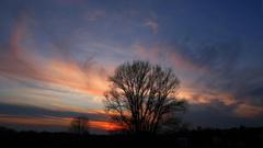 Abendhimmel in Sprengen (Foto: Erwin Altmeier)