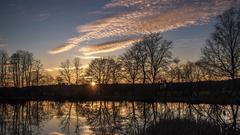 Sonnenuntergang, Kirkel-Limbach (Foto: Ralph Litz)