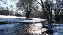 Winteridylle an der Prims (Foto: Günther Gebel)