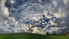 Wolken über Sprengen (Foto: Erwin Altmeier)