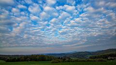 Der Himmel über St.Wendel am frühen Morgen (Foto: Kurt Laub)