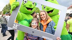 Die Saarlodris in Friedrichsthal bei SR Fernsehen vor Ort (Foto: SR/Pasquale D'Angiolillo)