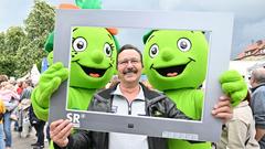 Die Saarlodris in Friedrichsthal bei SR Fernsehen vor Ort (Foto: SR/Pasquale D'Angiolillo)