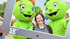 Die Saarlodris in Friedrichsthal bei SR Fernsehen vor Ort (Foto: SR/Pasquale D'Angiolillo)