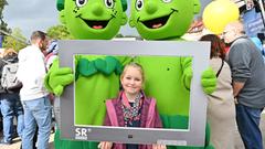 Die Saarlodris in Friedrichsthal bei SR Fernsehen vor Ort (Foto: SR/Pasquale D'Angiolillo)