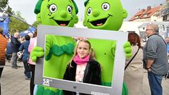 Die Saarlodris in Friedrichsthal bei SR Fernsehen vor Ort (Foto: SR/Pasquale D'Angiolillo)