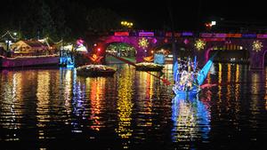 Saarspektakel: Lichterfest auf der Saar (Foto: Pressefoto)