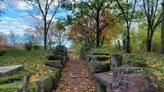 Herbststimmung im Bürgerpark Saarbrücken (Foto: SR)