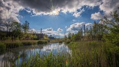Sonniger Ostermontag im Wassergarten Reden (Foto: Gerd Wehlack)
