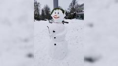 Schneemann auf dem Halberg (Foto: SR/Oliver Buchholz)