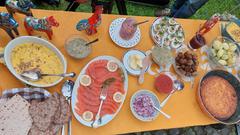 Schwedische Spezialität: Smörgåsbord (Foto: SR)