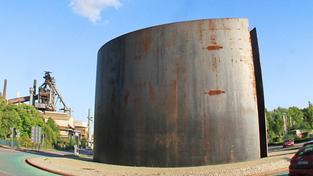 Richard Serra, Skulptur "View Point" in Dillingen (Foto: Stadt Dillingen/Heike Theobald)