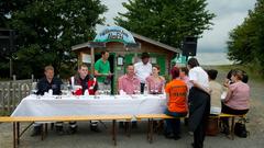 SR 3-SommerAlm 2016 - Donnerstagmittag - eine Sternekochessen für das Team (Foto: Pasquale D'Angiolillo)