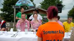 SR 3-SommerAlm 2016 - Donnerstagmittag - eine Sternekochessen für das Team (Foto: Pasquale D'Angiolillo)