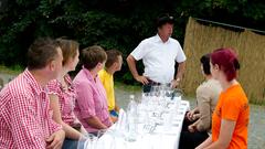 SR 3-SommerAlm 2016 - Donnerstagmittag - eine Sternekochessen für das Team (Foto: Pasquale D'Angiolillo)