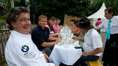 SR 3-SommerAlm 2016 - Donnerstagmittag - eine Sternekochessen für das Team (Foto: Pasquale D'Angiolillo)