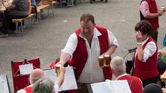 Der erste Abend auf der SR 3-SommerAlm mit der Cannstatter Wasen-Partyband 