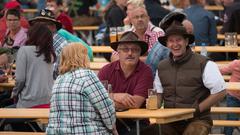 Der erste Abend auf der SR 3-SommerAlm mit der Cannstatter Wasen-Partyband 