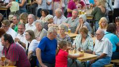 Der Sonntagabend auf der SommerAlm 2018 mit Pe Werner und der Big Band der Bundeswehr (Foto: Pasquale D'Angiolillo)