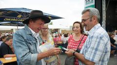 Der Sonntagabend auf der SommerAlm 2018 mit Pe Werner und der Big Band der Bundeswehr (Foto: Pasquale D'Angiolillo)